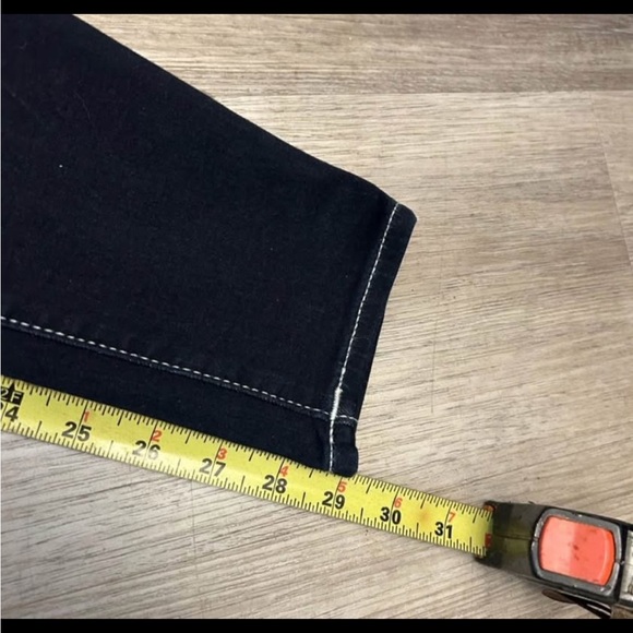 NWT True Religion Jennie High Rise Super Skinny Dark Blue Jeans. W25xL29 - Picture 10 of 11